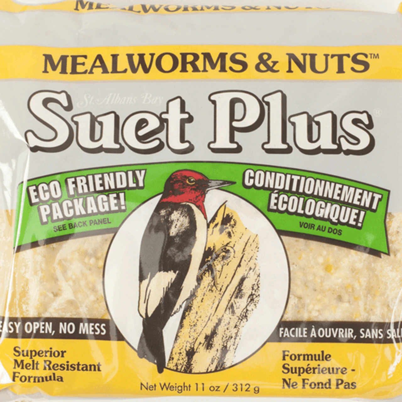 Wildlife Sciences Suet Plus Cake, Mealworms & Nuts 1 Wildlife Sciences Suet Plus Cake, Mealworms & Nuts