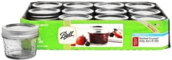 Ball Quilted 4oz Jelly Jar, 12 Pack