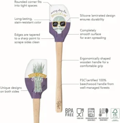 Tovolo I'm Brusselin/Good Chive Spatula -Home & Garden Zone 71INI4W3VsS. AC SL1500 86850.1634757236