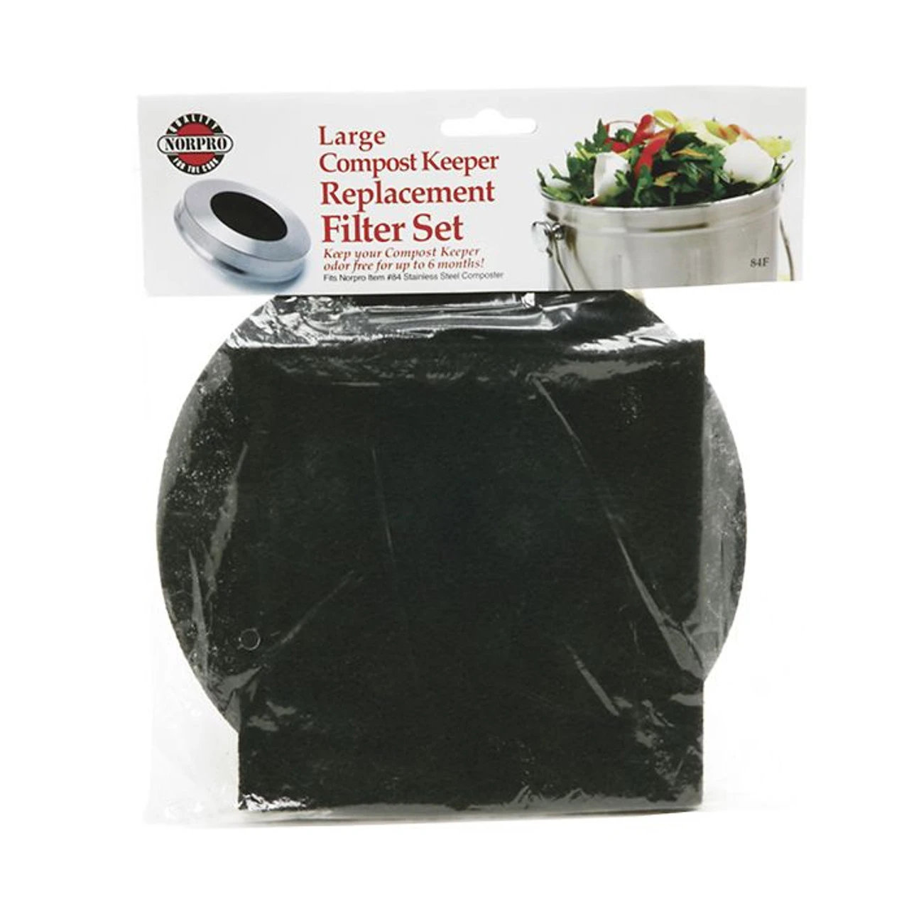 Norpro 1.5 Gallon Compost Filter, 2pc 1 Norpro 1.5 Gallon Compost Filter, 2pc