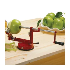 Norpro Apple Master With Vacuum Base, Red -Home & Garden Zone 866rwprops2w 62117.1633892308