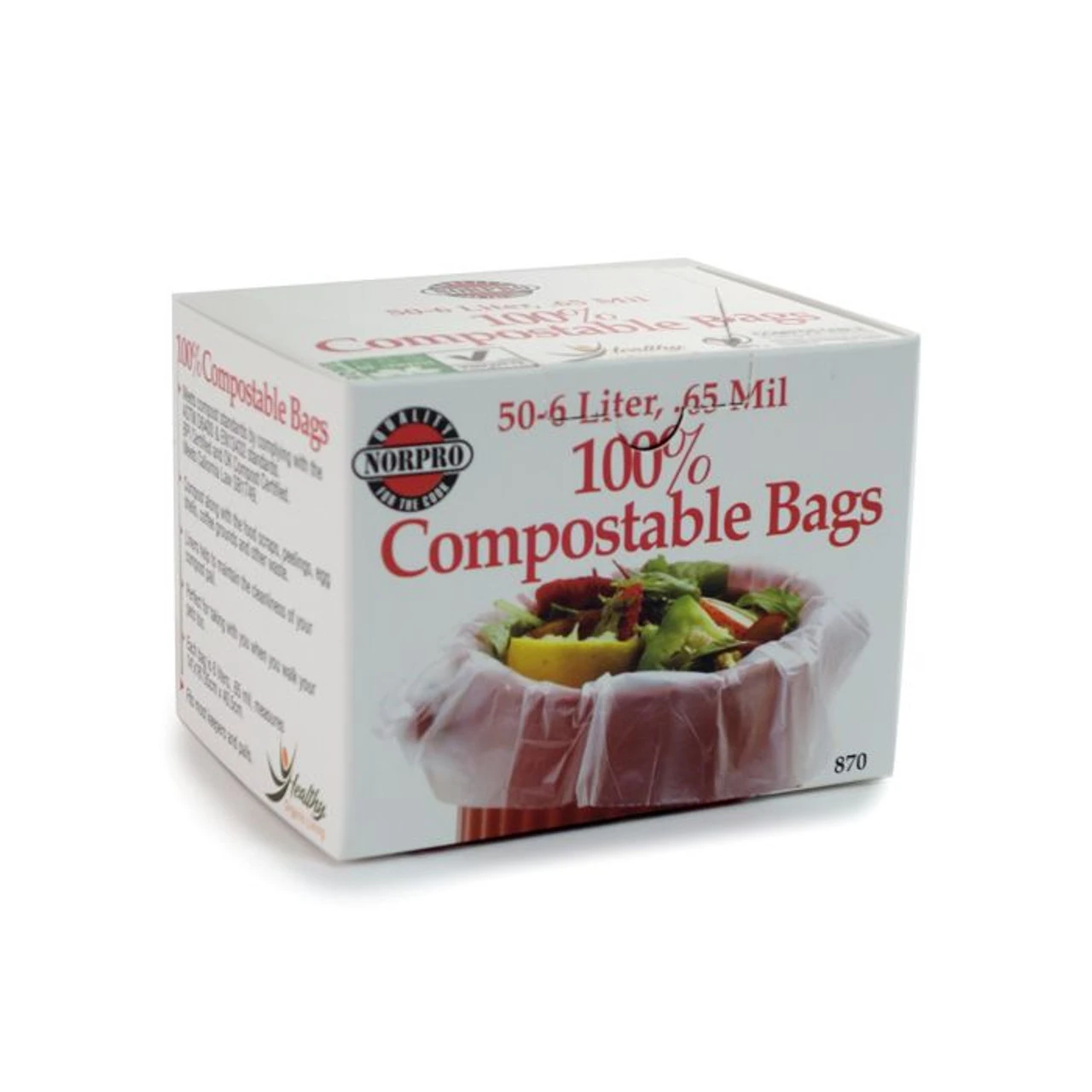 Norpro 100% Compostable Bags 1 Norpro 100% Compostable Bags