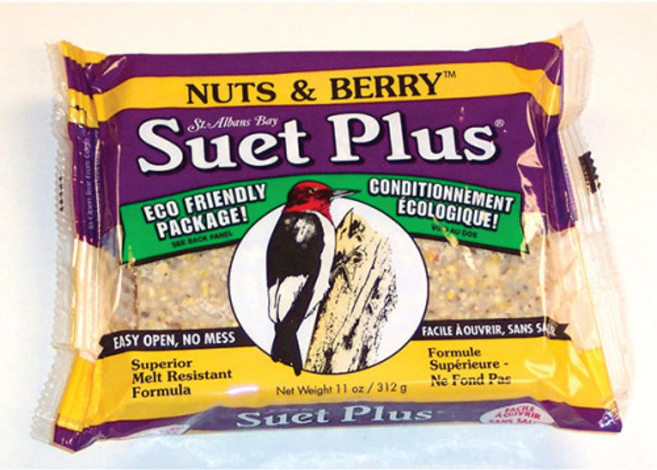 Wildlife Sciences Nuts And Berries Suet Plus, 8pc 1 Wildlife Sciences Nuts And Berries Suet Plus, 8pc