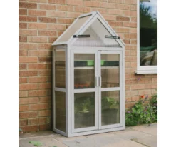 Wooden Dove Grey Growhouse