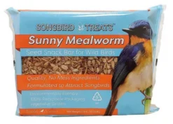 Wildlife Sciences Sunny Mealworm Seed Bar, 1.6lbs