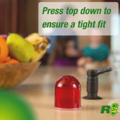 Rescue Reusable Fruit Fly Trap With Liquid Attractant, 2pk -Home & Garden Zone blob 09169.1616782476