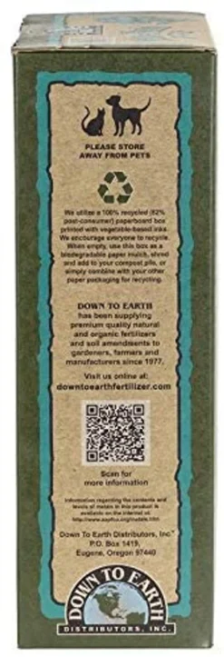 Down To Earth Organic Bio-Fish Fertilizer Mix 7-7-2, 5 Lb -Home & Garden Zone blob 09734.1614289344