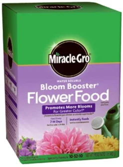 Miracle-Gro Water Soluble Bloom Booster Flower Food, 1lb