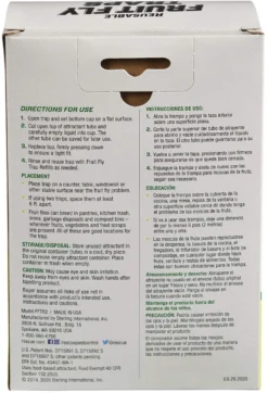 Rescue Reusable Fruit Fly Trap With Liquid Attractant, 2pk -Home & Garden Zone blob 14647.1616782476