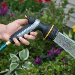 Melnor Metal Nozzle, Multi-Pattern, Heavyweight Thumb Control -Home & Garden Zone blob 26506.1616520387