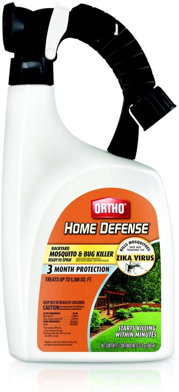 Ortho Home Defense Backyard Mosquito And Bug Killer, 32oz 1 Ortho Home Defense Backyard Mosquito And Bug Killer, 32oz
