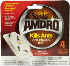 AMDRO Kills Ants Bait Stations, 4 Pk