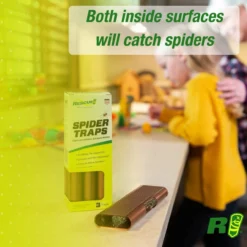 Rescue Spider Traps Ready To Use, Double-Sided, 3pk -Home & Garden Zone blob 87122.1616775127