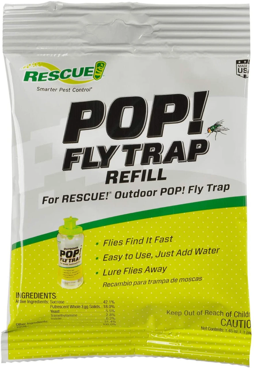 Rescue POP! Fly Trap Attractant Refill 1 Rescue POP! Fly Trap Attractant Refill