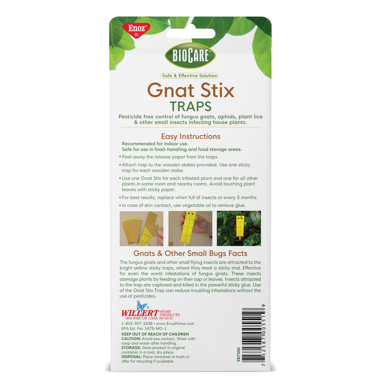BioCare Gnat Stix, 12pc 2 BioCare Gnat Stix, 12pc - Image 2