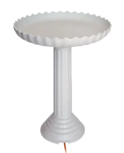 Heated Birdbath With Pedestal Combo