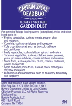 Bonide Captain Jack's Garden Dust, 1.5lb -Home & Garden Zone one 35868.1650999428