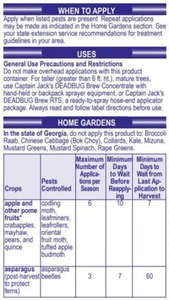 Bonide Captain Jack's Garden Dust, 1.5lb -Home & Garden Zone three 34441.1650999428